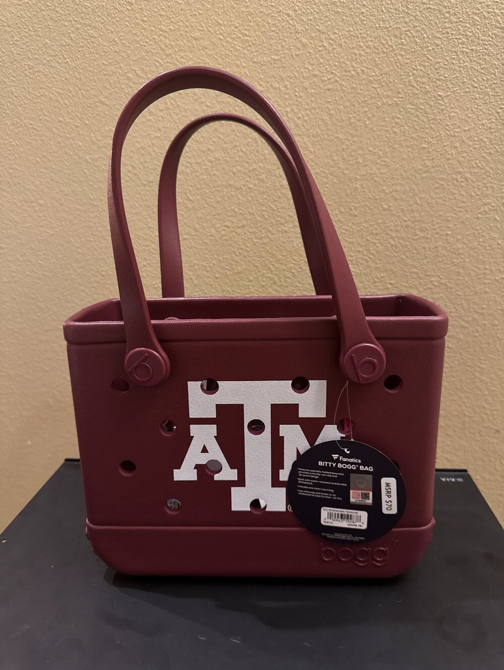 11" Bogg Bag .Texas A&M College NCCA NEw with tags